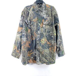 RedHead Mens XL Camouflage Button-Up Long Sleeve Shirt